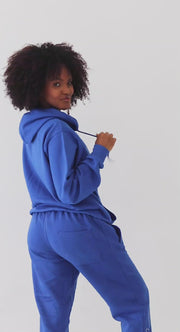 Young Tycoons Foundation Blue Jogger Set