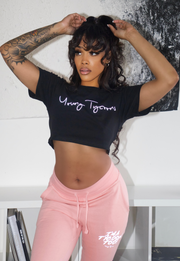 Young Tycoons Foundation Crop Top