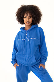 Young Tycoons Foundation Blue Jogger Set
